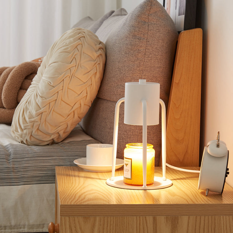 Cylinder Iron Melting Wax Table Lamp