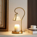 Quadrangular Iron Glass Aromatherapy Table Lamp