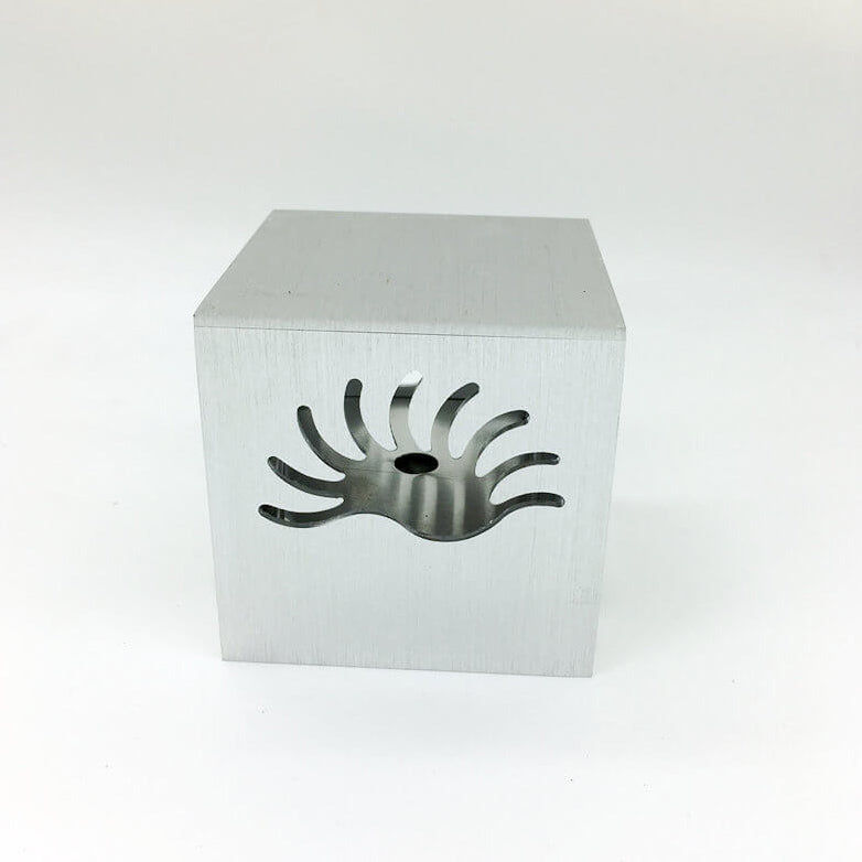 Square Aluminum Phoenix Tail Wall Lamp