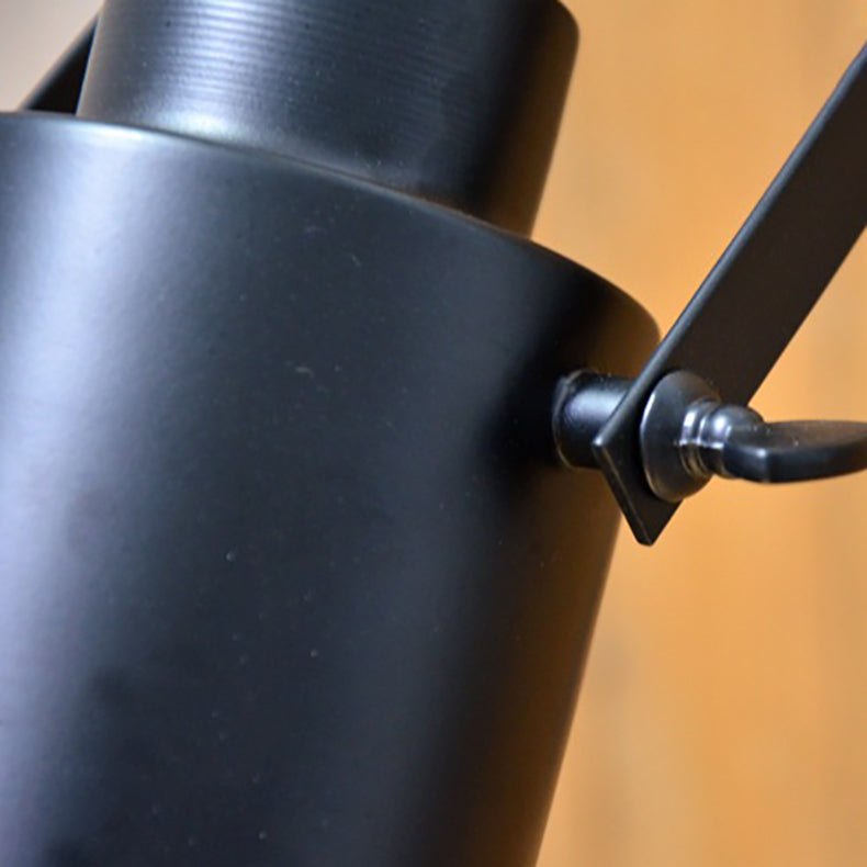 Cylinder Swing Arm Iron Wall Lamp