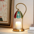 Stained Glass Flower Lampshade Table Lamp
