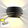 Solid Color Half-circle Iron Wall Lamp
