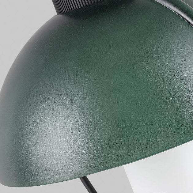Round Dome Cylinder Aluminum Table Lamp