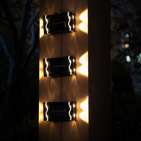 Farmhouse ABS PS Cuboid Outdoor Light