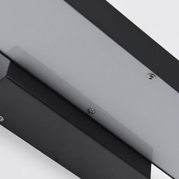 Rectangular Flat Sensor Outdoor Light