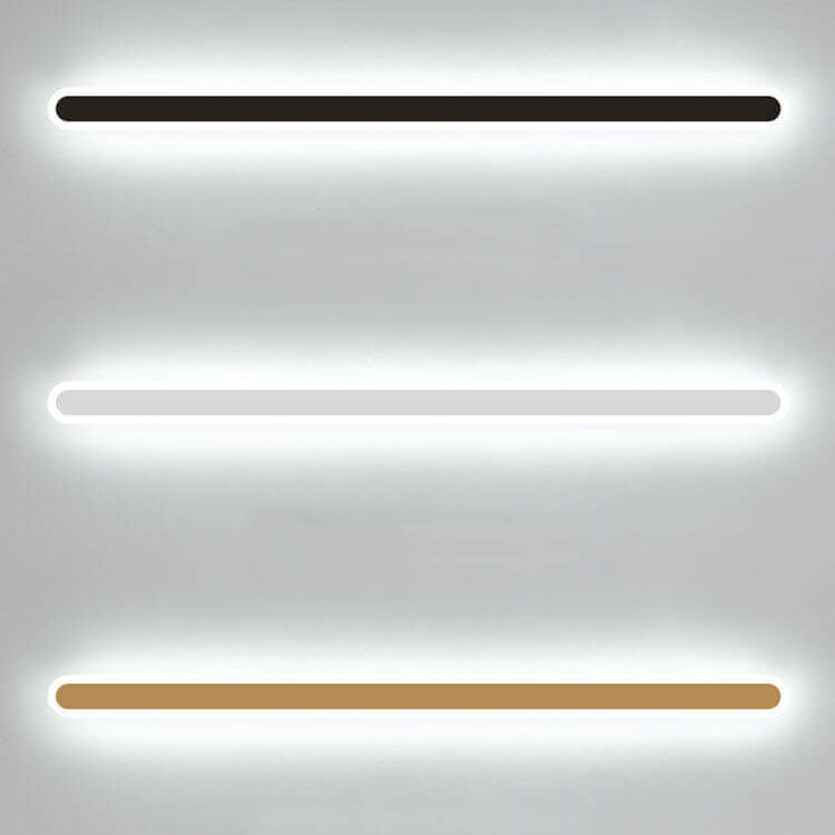 Long Bar Iron Acrylic Wall Lamp