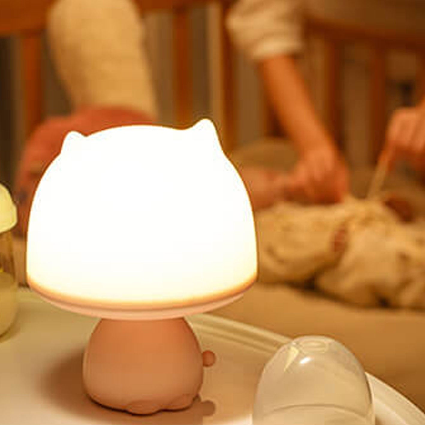 Cartoon Night Rechargeable Smart Table Lamp