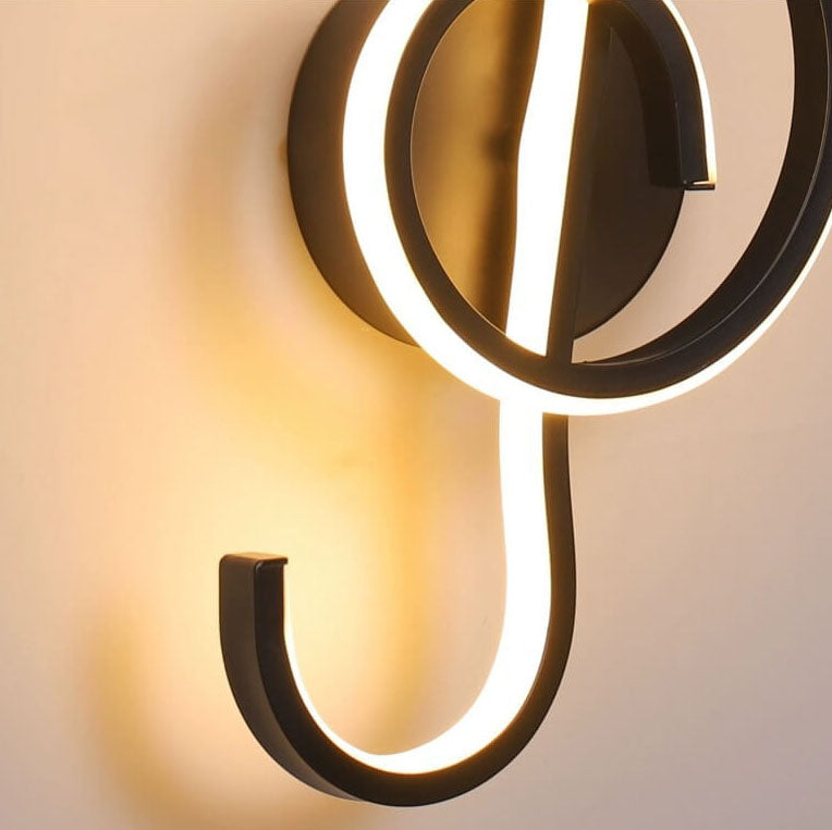 Music Note Soft Silicone Wall Lamp