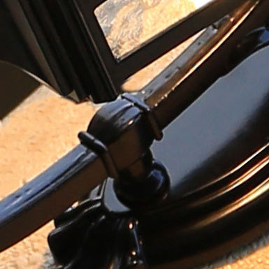 Aluminum Glass Cylinder Ripple Outdoor Light