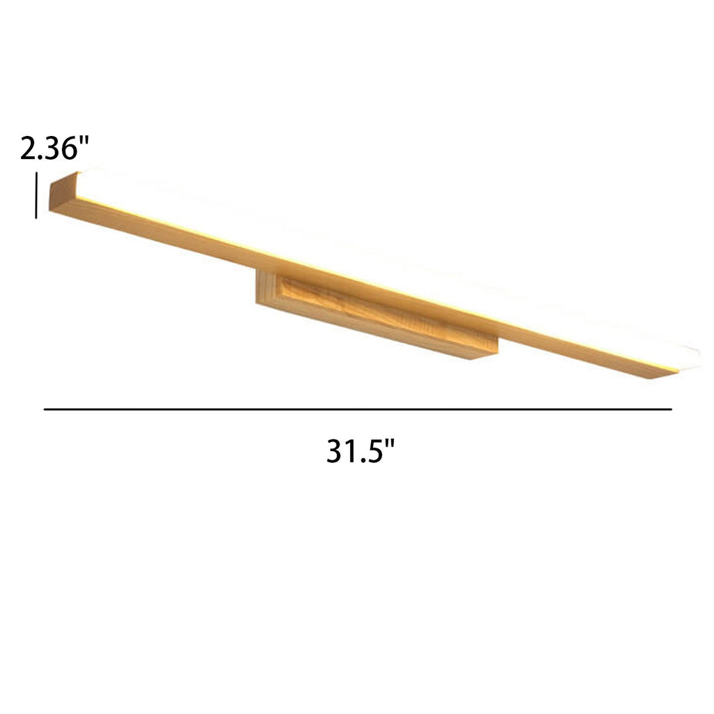 Log Strip Vanity Wall Lamp