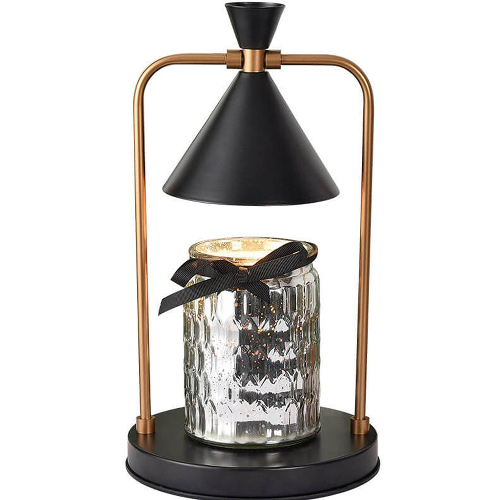 Metal Cone Melting Wax Table Lamp