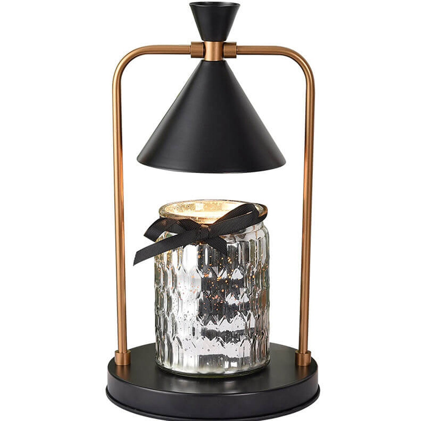Metal Cone Melting Wax Table Lamp