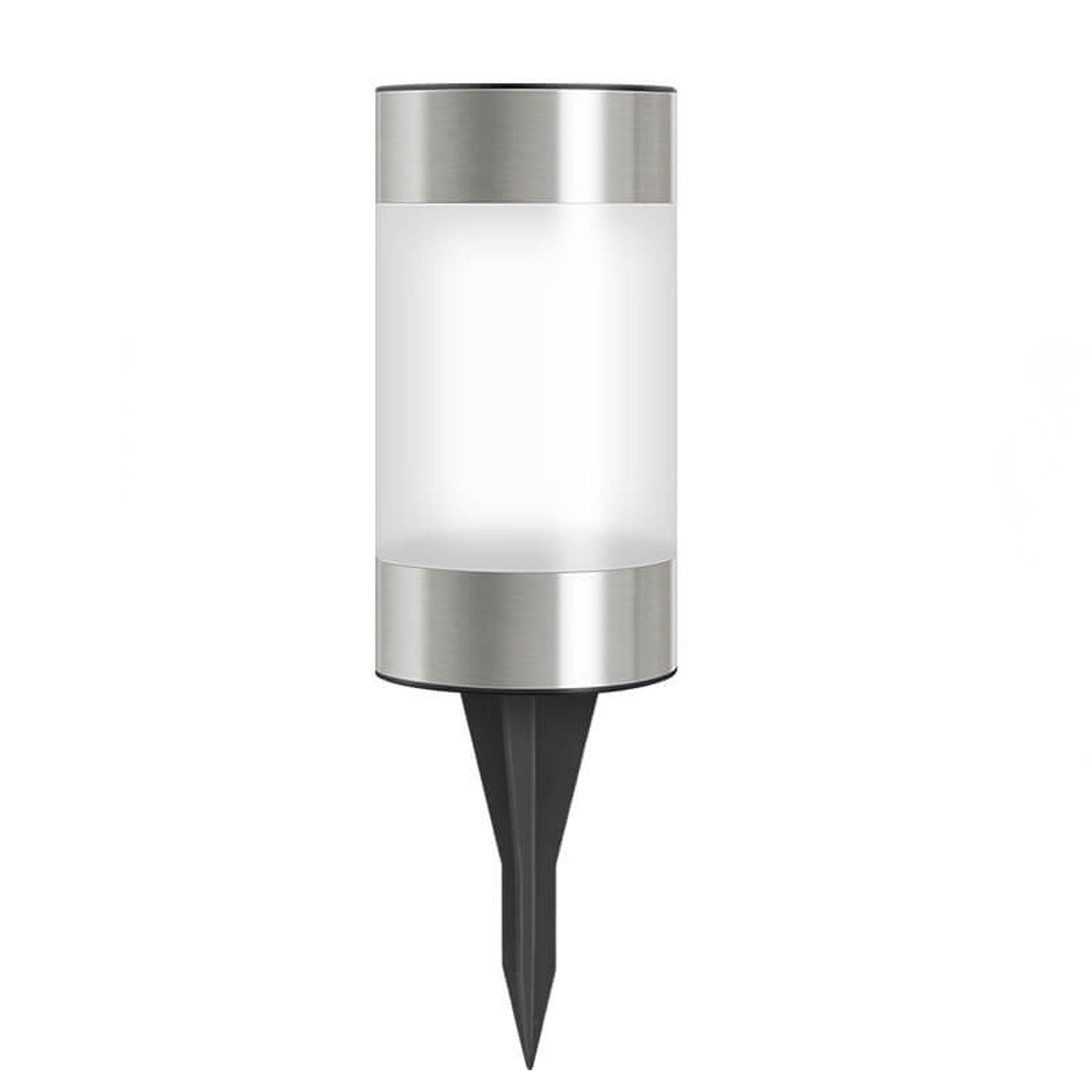Solar Plastic Cylindrical Design Outdoor Light