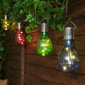 Color Bulbs Plastic Outdoor Light