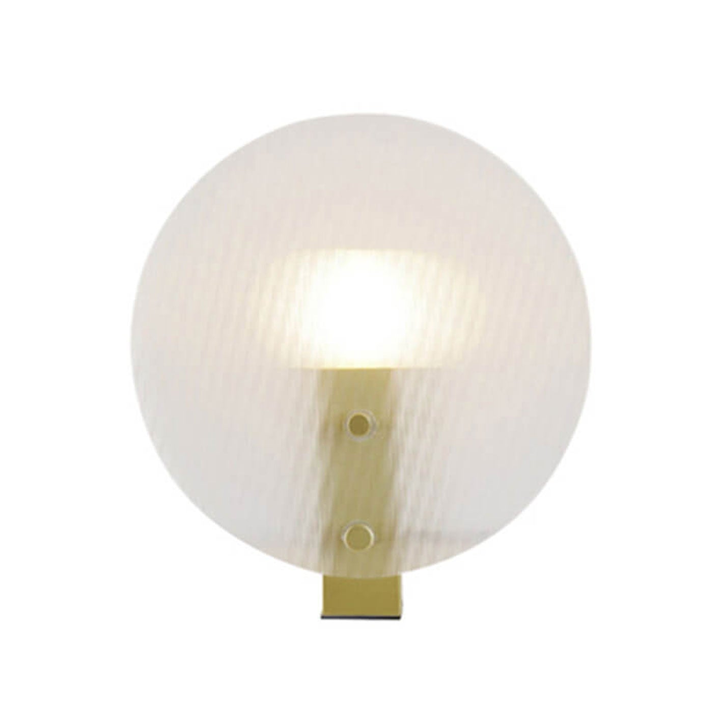 Round Frosted Glass Table Lamp