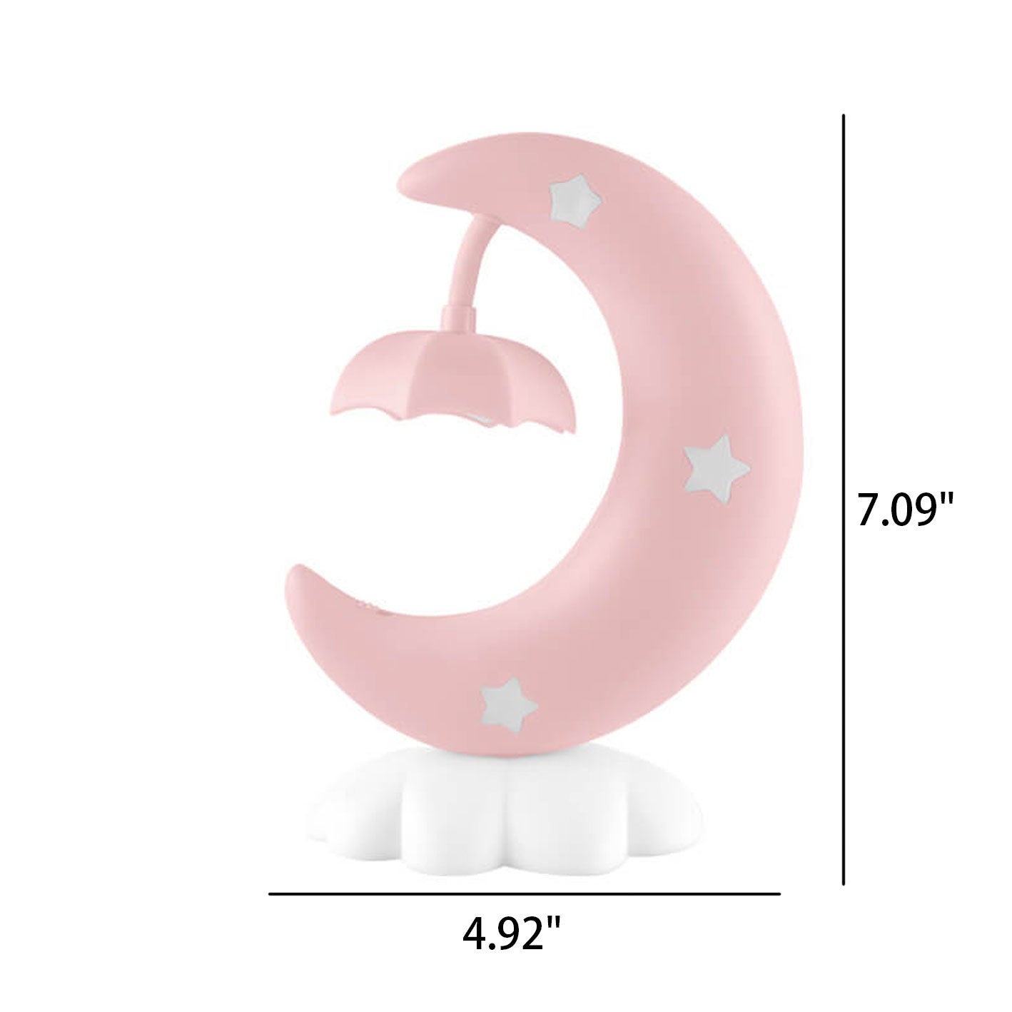 Cartoon Moon Boat Eye Table Lamp