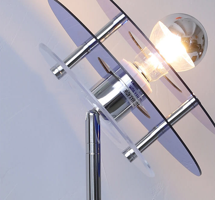 Acrylic Space Saucer Design Table Lamp