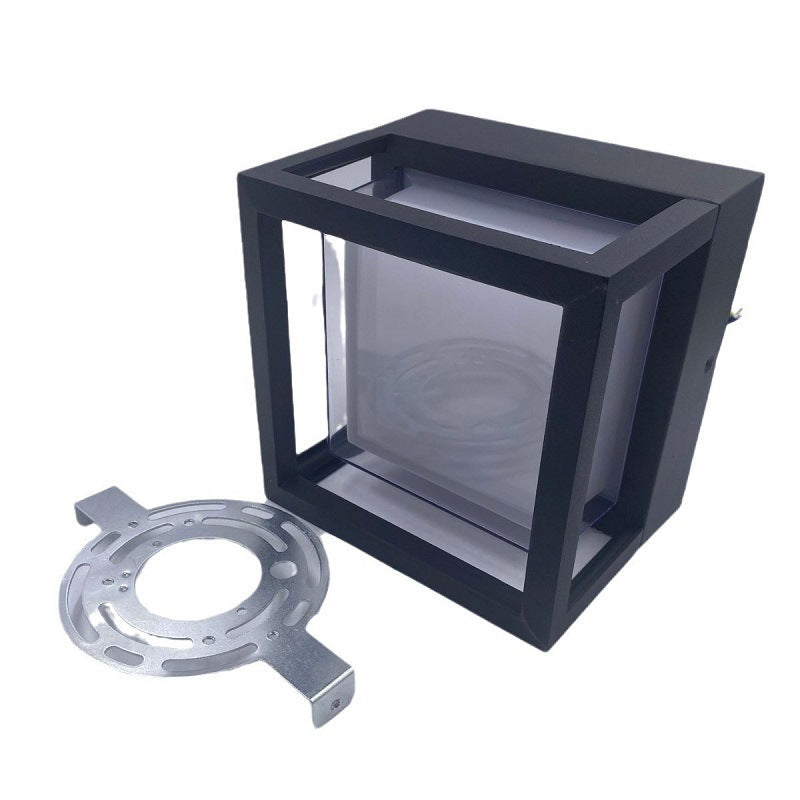 Square Aluminum Acrylic Garden Outdoor Light