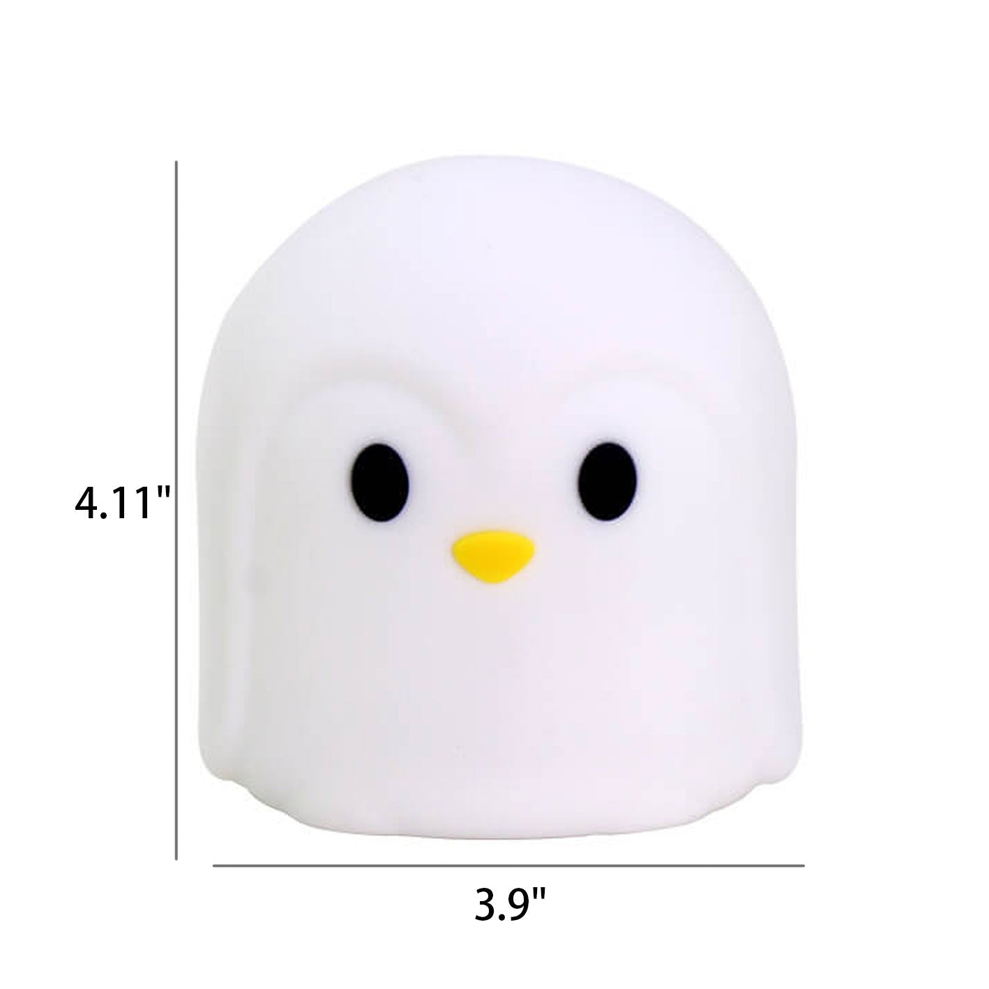 Colorful Penguin Shape Silicone Table Lamp