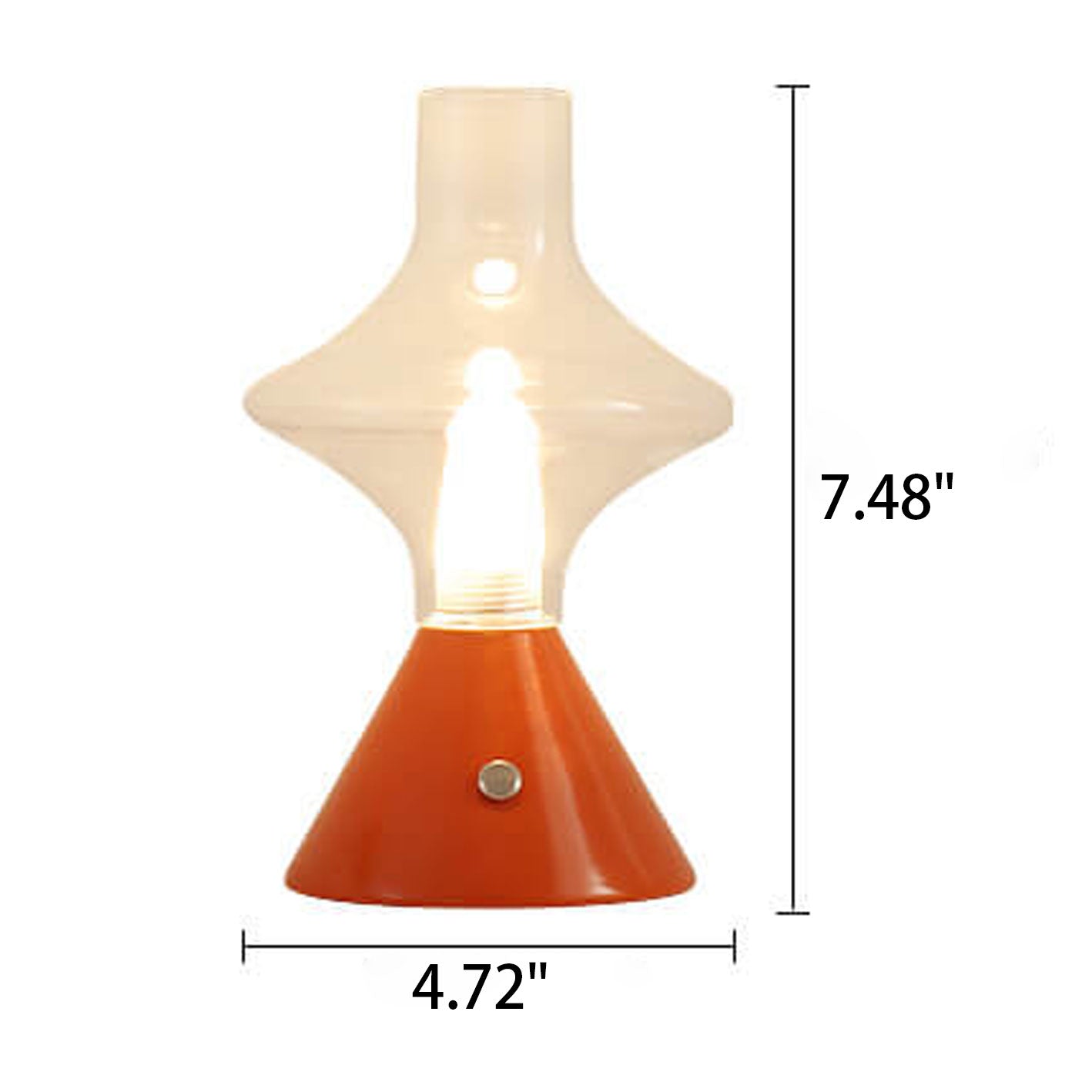 High Boron Glass Charging Table Lamp
