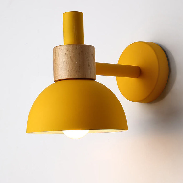 Classic Macaron Solid Color Wall Lamp