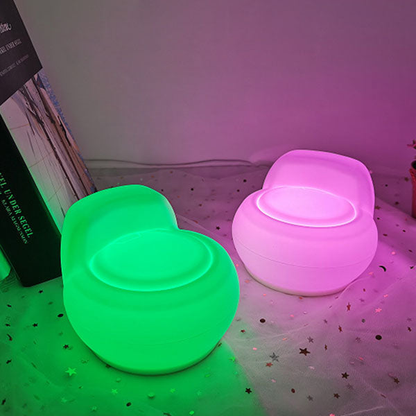 Silicone Sofa Shape Pat Table Lamp