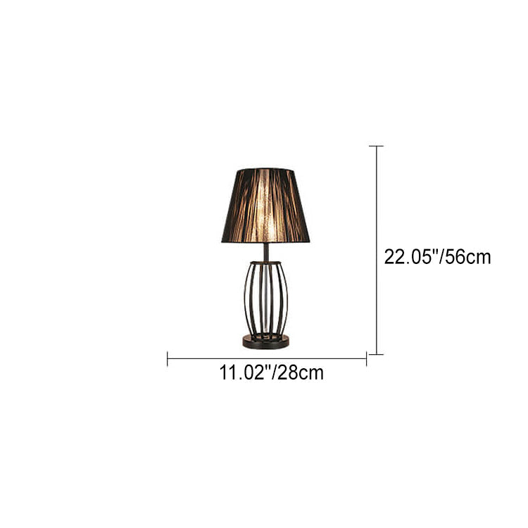 Classical Handmade Silk Thread Table Lamp