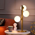 Magic Bean Glass Iron 3-Light Table Lamp