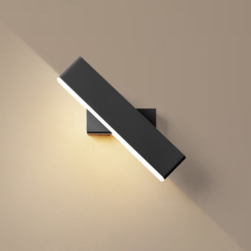 Rectangular Bar Aluminum Acrylic Wall Lamp