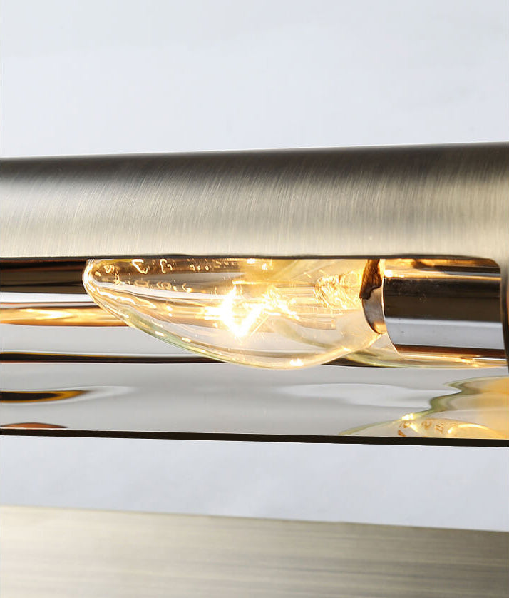 Bronze Iron Column Bar Wall Lamp