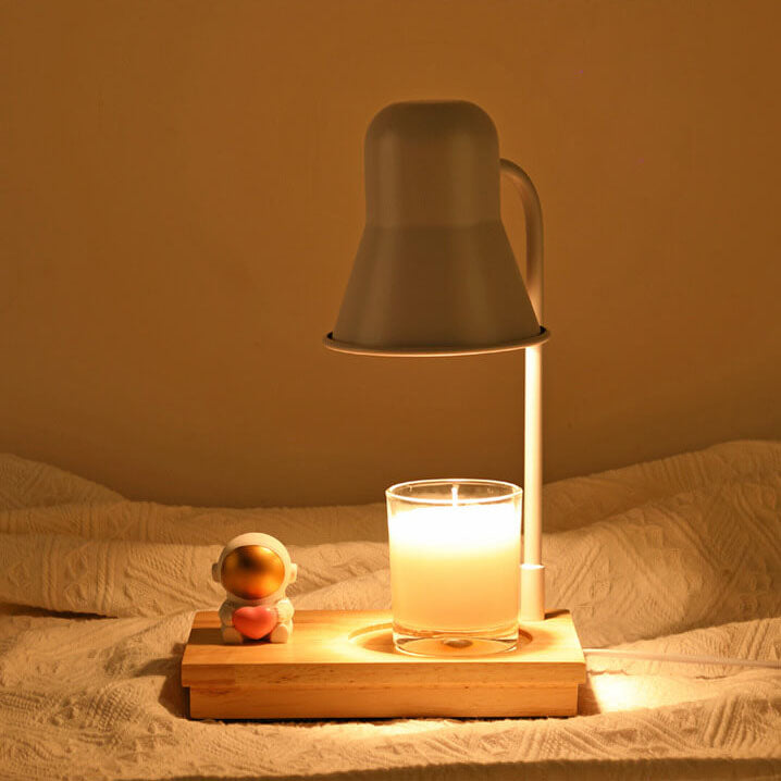 Astronaut Aromatherapy Melting Wax 2-Light Table Lamp