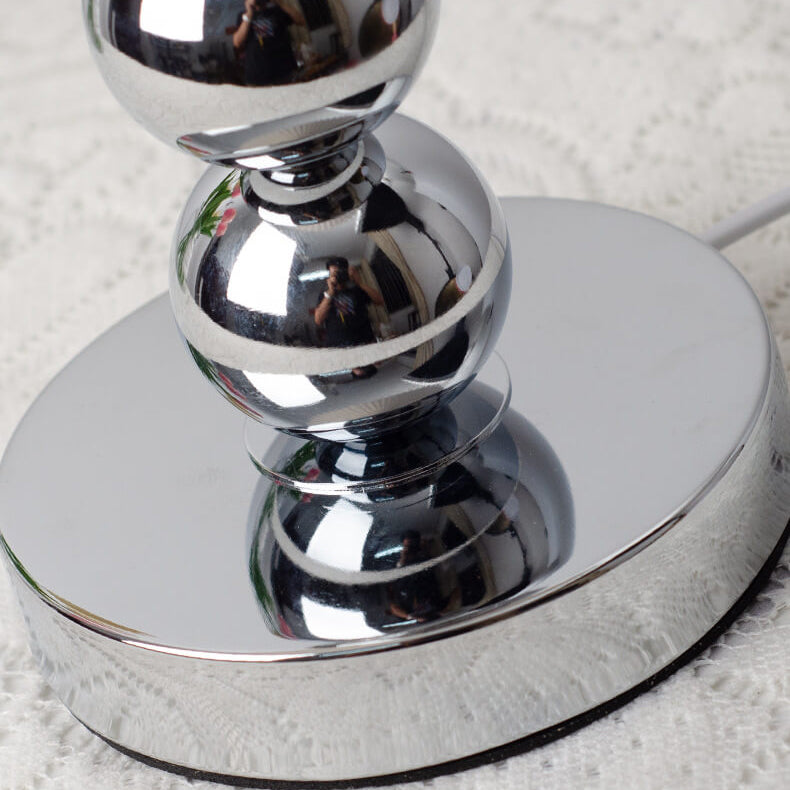 Cone Round Hardware Fabric Table Lamp