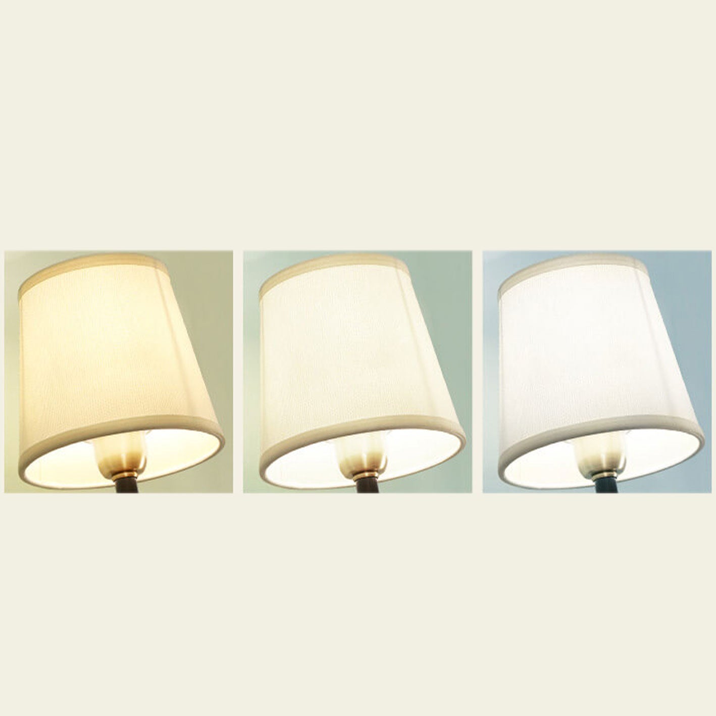 American Brass Fabric 1/2 Wall Lamp