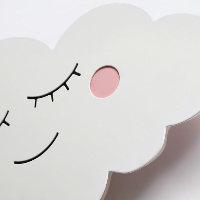 Clouds Iron Emoji Kids Wall Lamp