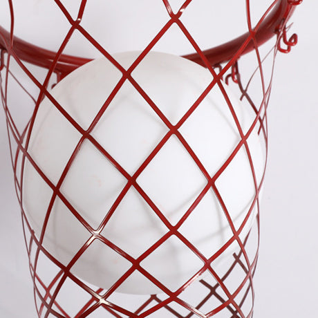 Kids Iron Glass Basketball Wall Lamp