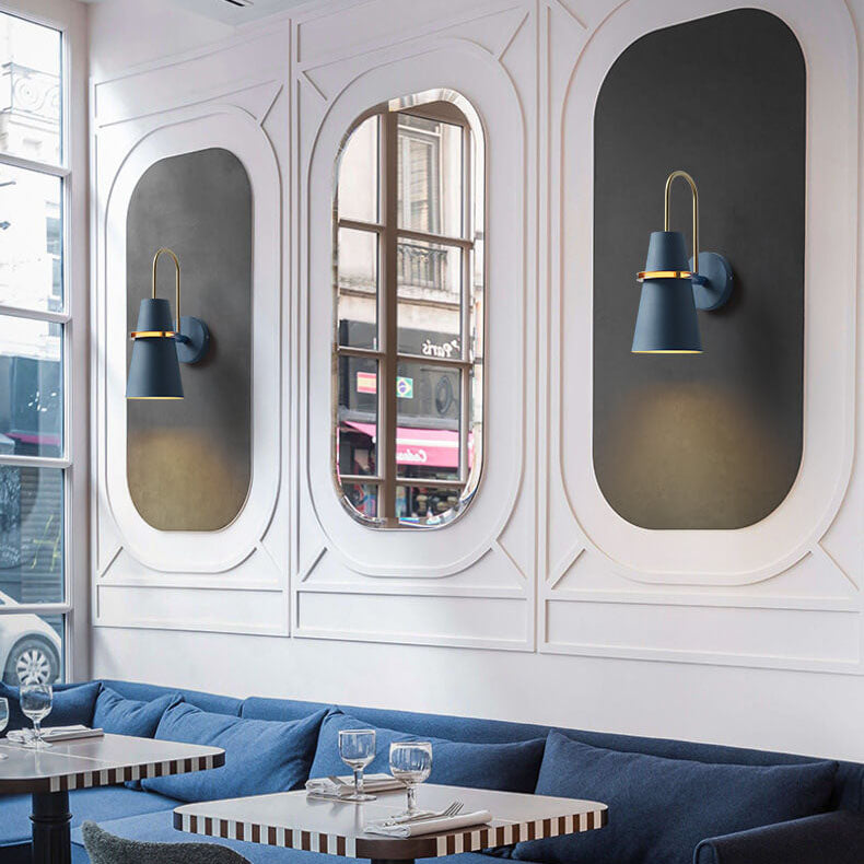 Horn Iron Bedroom Wall Lamp