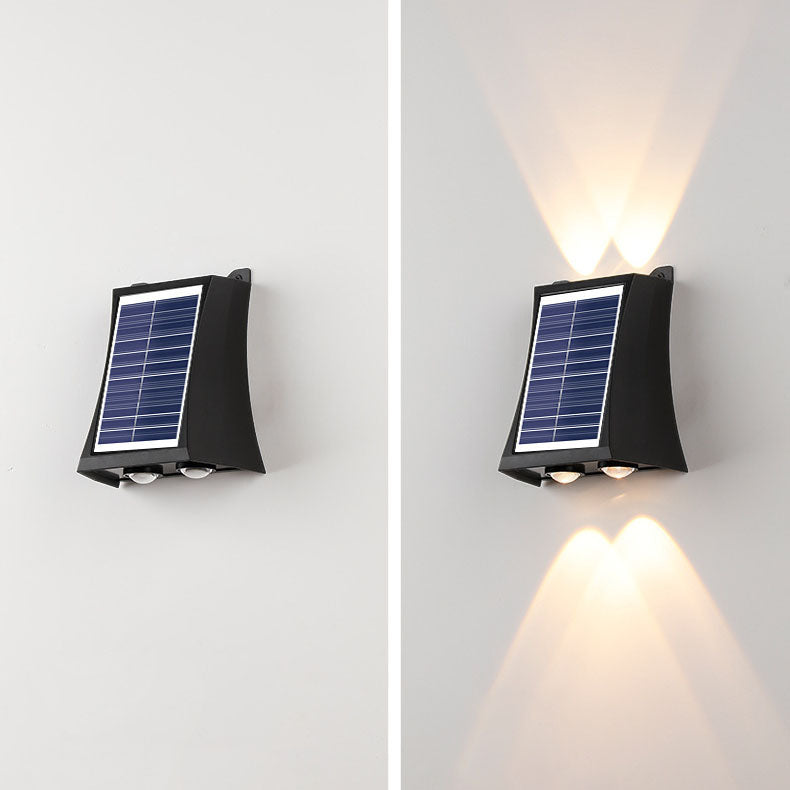 Trapezoidal ABS PMMA Patio Outdoor Light