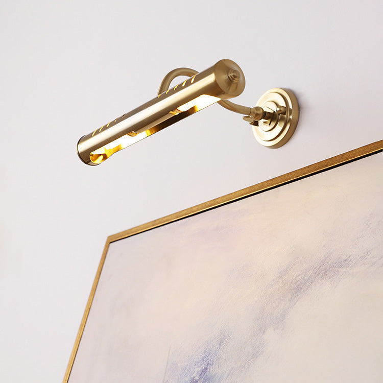 Cylinder Iron Bedroom 2-Light Wall Lamp