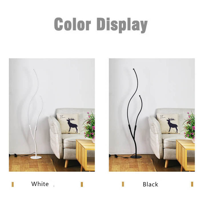 Modern Minimalist Curved Line Floor Lamp