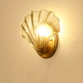 Glass Shell Wall Lamp