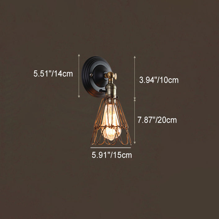 Iron Bracket Dining Room Wall Lamp