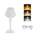 Acrylic Diamond Wine Glass Table Lamp