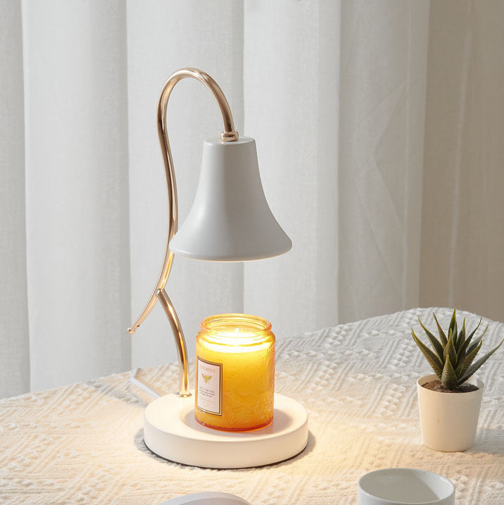 Iron Flower Shape Melting Table Lamp