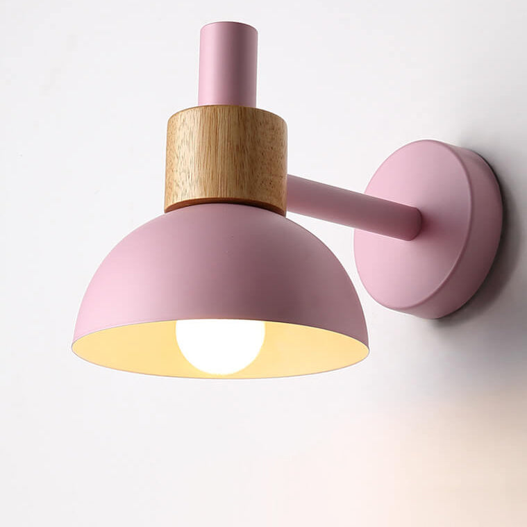 Classic Macaron Solid Color Wall Lamp