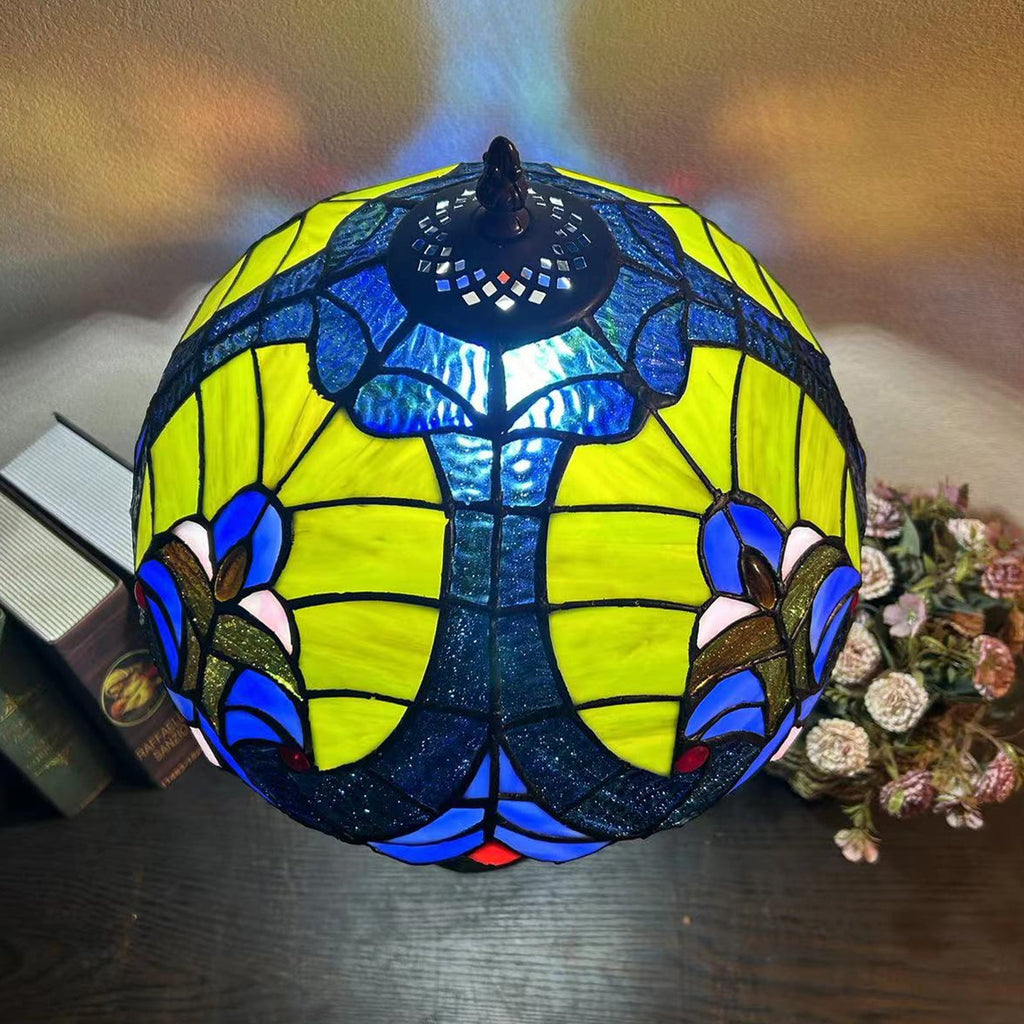 Dome Iron Glass Living Table Lamp