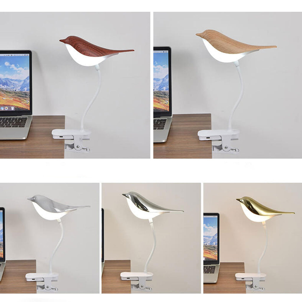 Bird Clip Charging Night Table Lamp