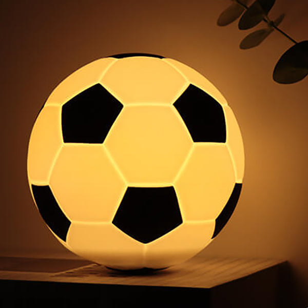 Soccer Silicone Night Charging Table Lamp