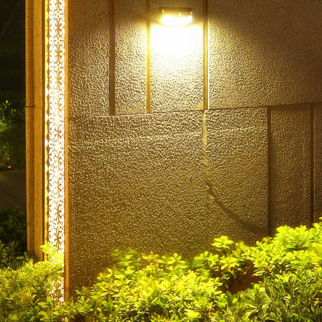 Trapezoid Induction Patio Outdoor Light