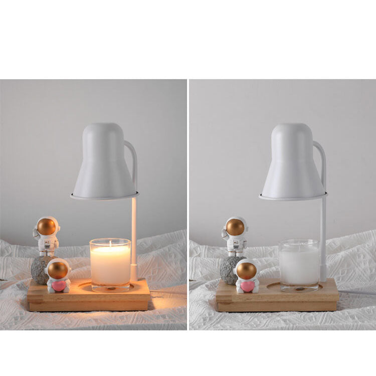 Astronaut Aromatherapy Melting Wax 2-Light Table Lamp