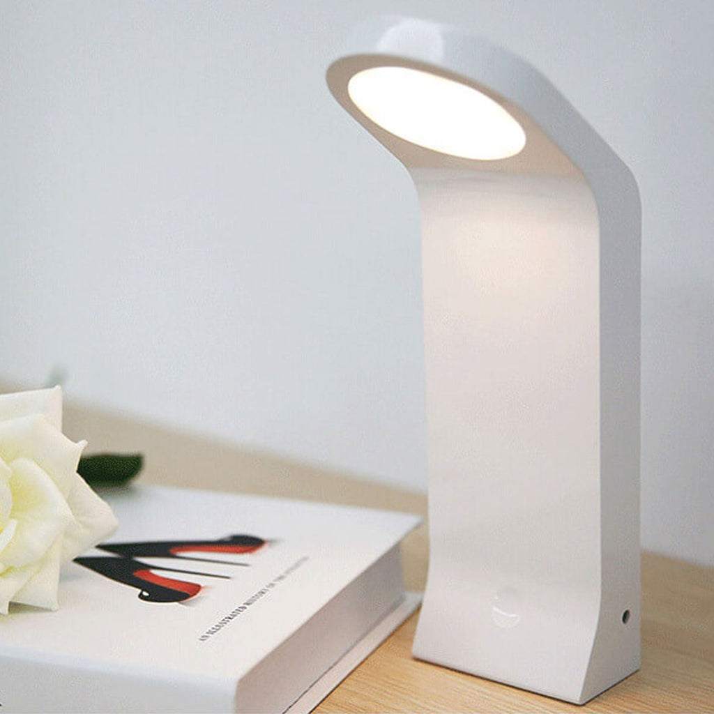 Curved Shape Induction Charging Table Lamp
